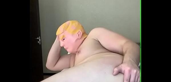 trendsDonald Trump visited Russia to depilate his penis and balls from the best master SugarNadya